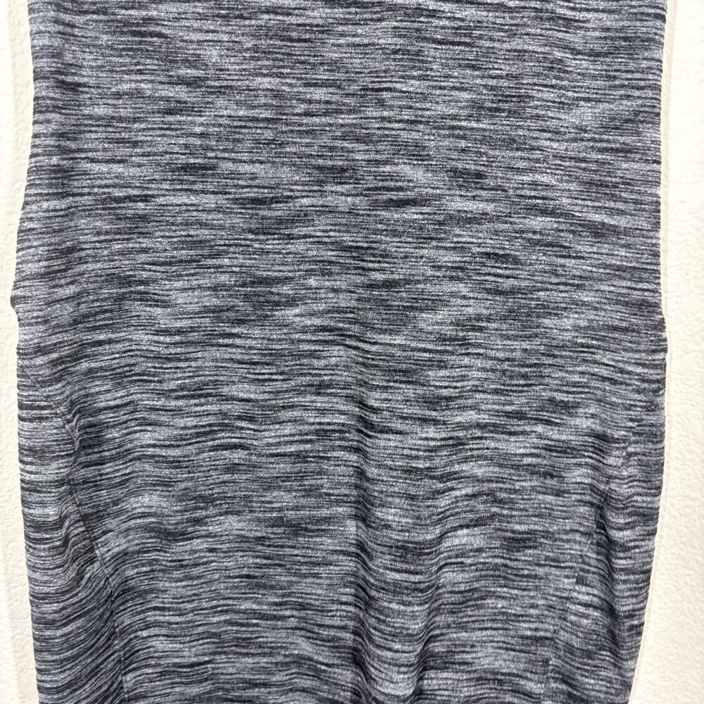 Lululemon 4 & Go Where-To Short Sleeve Dress Heathered Black Pullover Outdoor - Picture 5 of 8